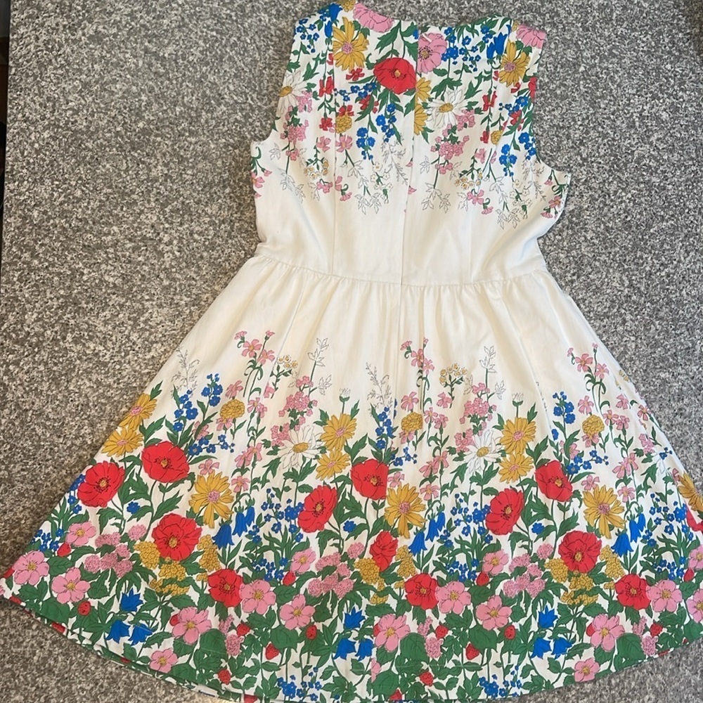 Boden Tara Floral Sleeveless Sundress - Picture 6 of 7